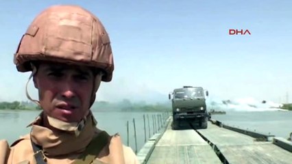 Diyarbakır Rusya, Suriye'de Fırat Nehri Üzerine Köprü İnşa Etti