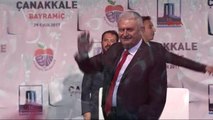 Çanakkale Başbakan Binali Yıldırım Bayramiç'te Konuştu