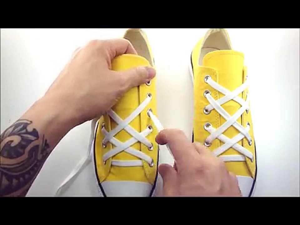 **How to Triple X Lace shoes with Lace Anchors**