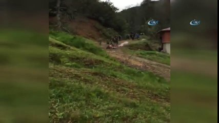 Heyelan Bölgesinde Nefes Kesen Kurtarma