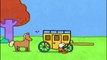 Stagecoach - Louie draw me a stagecoach | Learn to draw, cartoon for children