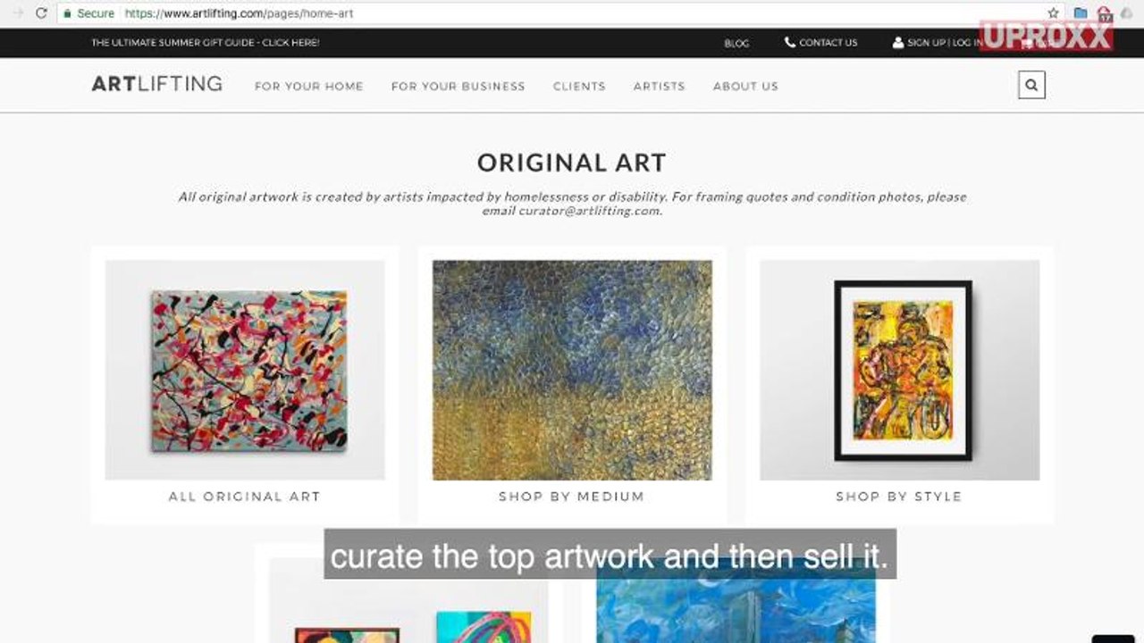 ArtLifting | UPROXX Reports