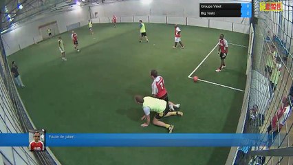 Faute de julien - Groupe Vinet Vs Big Testo - 28/09/17 20:00 - LIGUE 4 - Poitiers Game Parc