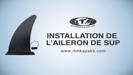 RTM - INSTALLER L'AILERON CENTRAL SUR SON SUP RTM