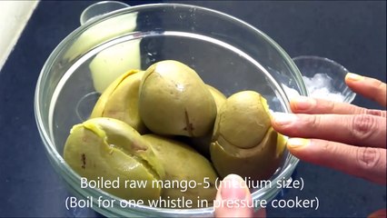 Aam Panna Recipe-Raw Mango Juice-Kairi Panha-Green Mango Drink-Indian Healthy Summer Drink