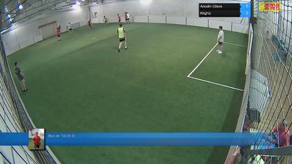 But de Titi (5-3) - Ancelin Citeos Vs Kirghiz - 28/09/17 21:00 - LIGUE 2 - Poitiers Game Parc