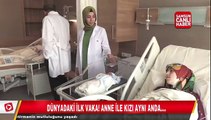 Konya'da anne-kız aynı anda doğum yaptı
