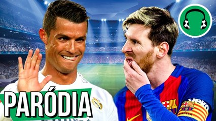 ♫ CR7 canta LIONEL _ Paródia Infiel - Marília Mendonça