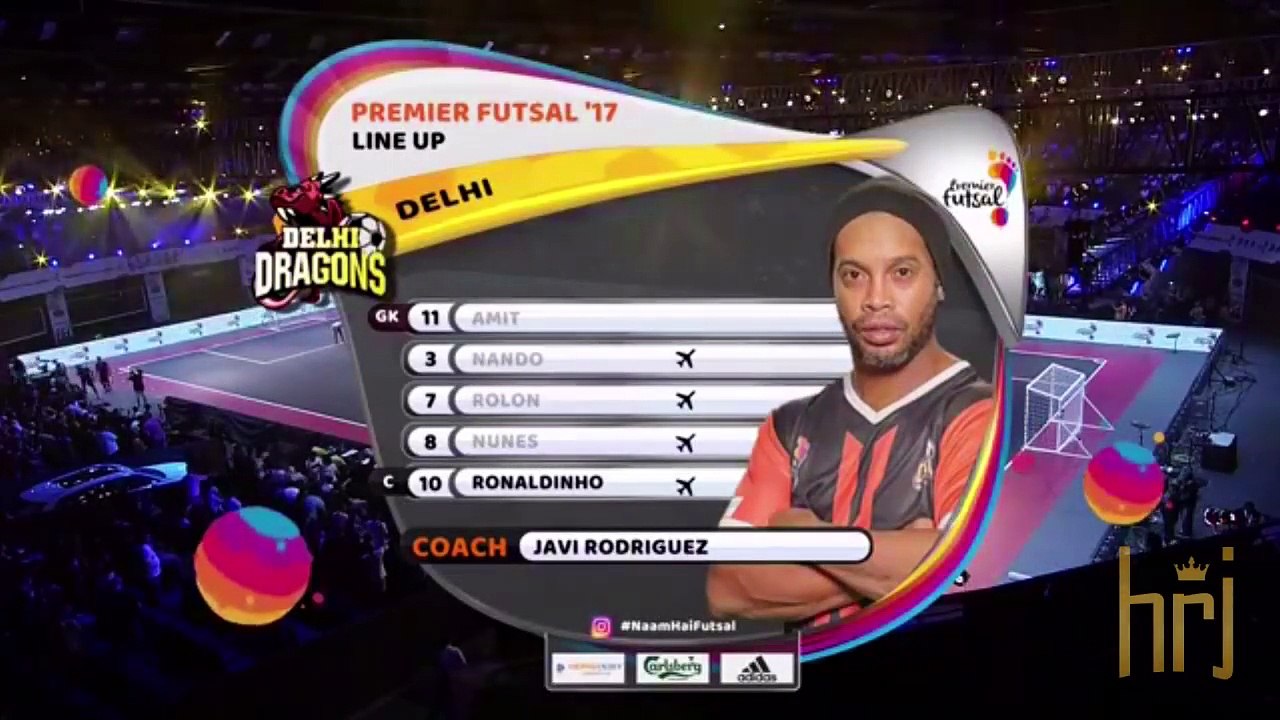 Ronaldinho Destroying Skills & Tricks in Premier Futsal 2017 -- Full HD Video