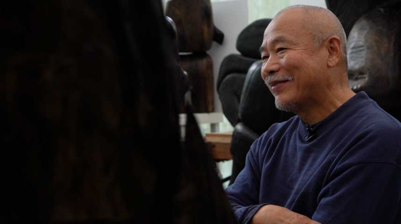 Wang Keping, sculpteur chinois à Paris