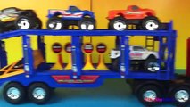 Bright Wheels Monster Mover Trucks PlaySet for kids - Colorful Monster Truck Toys Mighty Wheels