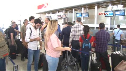 Diyarbakır Erbil Uluslararası Havalimanı'ndan Son Uçuşlar Yapıldı