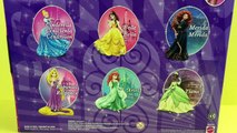 Disney Princess MagiClip Dolls Cinderella Ariel Belle Merida Rapunzel Tiana Magic Clip Collection