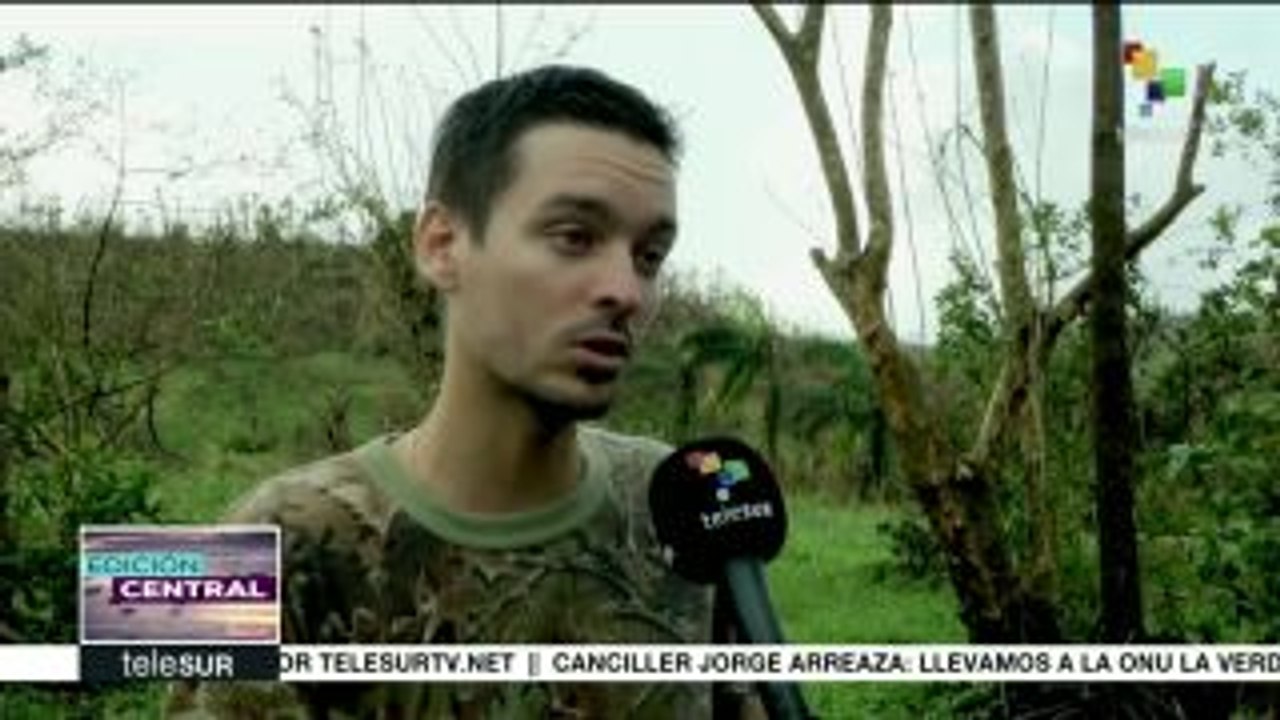 Huracán María destruyó el 80% de los cultivos de Puerto Rico