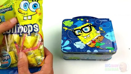 Big Baby Bum Bum Surprise Egg Lunchbox! SpongeBob Squarepants Edition!