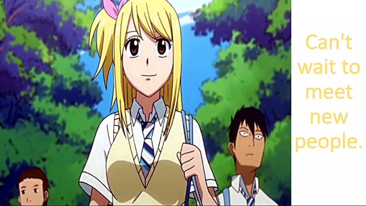 Fairy Tail High School - New Girl - Ep 1