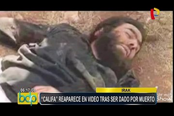 Irak: jefe del grupo Estado Islámico seguiría con vida