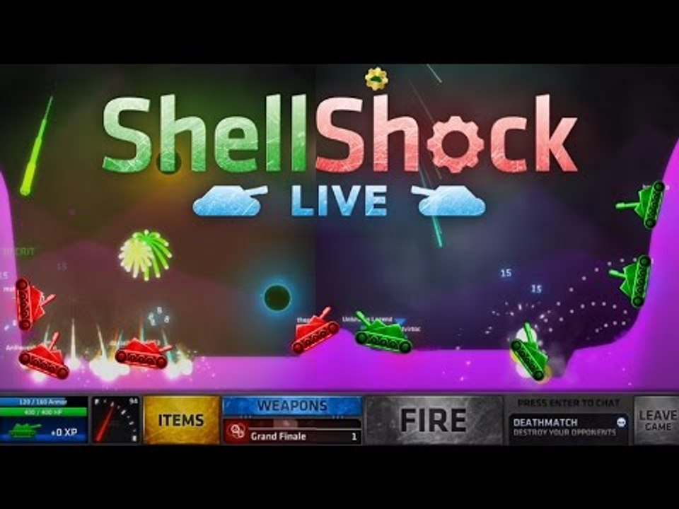 Team Death Match Close Rounds! - (ShellShock Live)