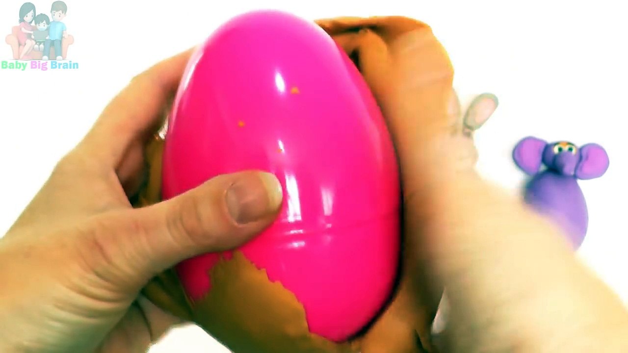Zootopia Playdoh Surprise Eggs Peppa Pig Donald Duck Pocoyo Minions