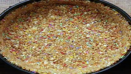 Receita de Cheesecake arco-íris