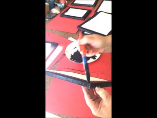 How to Mod Podge a Picture on to Canvas