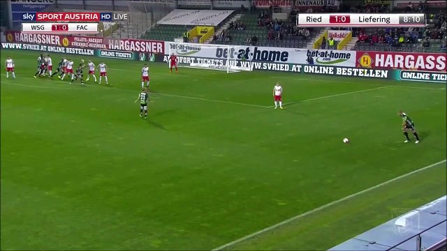 1-0 Goal Austria Erste Division - 29.09.2017 SV Ried 1-0 FC Liefering