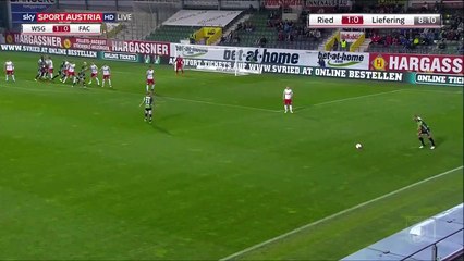 1-0 Goal Austria  Erste Division - 29.09.2017 SV Ried 1-0 FC Liefering