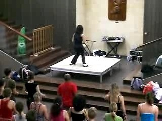 Festival montpellier cours de reggaeton avec Madeline 2/2