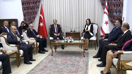 Akdağ, KKTC Meclis Başkanı Sibel Siber ile Bir Araya Geldi