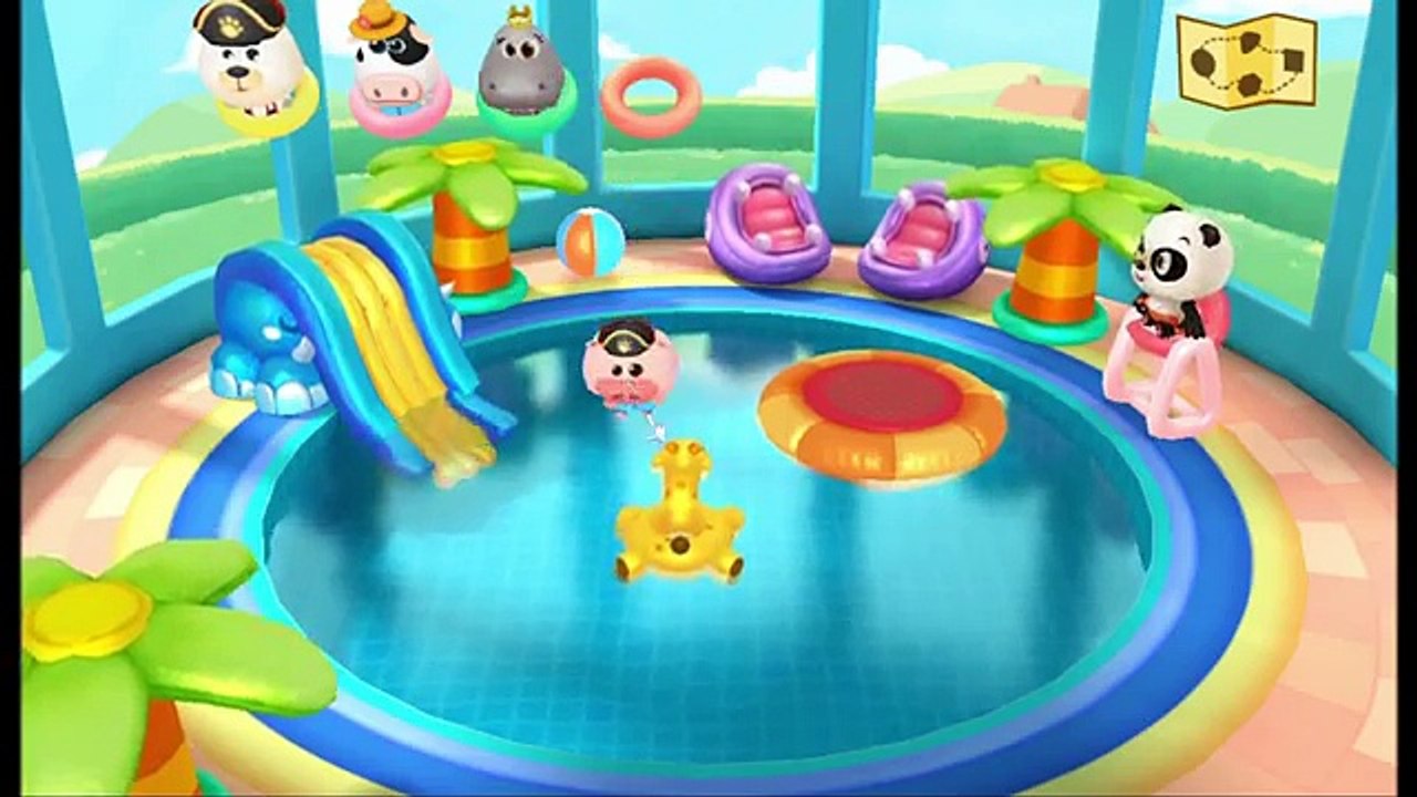 Dr. Pandas Swimming Pool - top app demos for kids - Philip