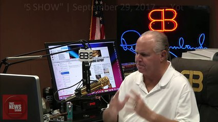 The Rush Limbaugh Show - Video Podcast | September 29, 2017 [Part 1/2]
