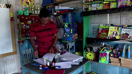 Professor da Amazônia rural constrói sistema de energia solar