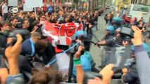 Protesto contra G7 termina em confronto na Itália