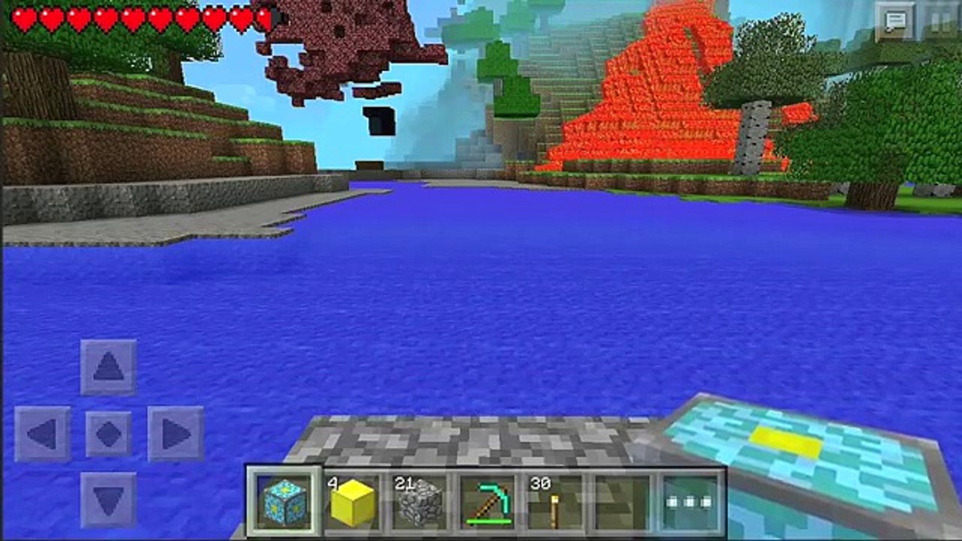 How To Build A Nether Reor Minecraft Pe 0 8 0 Video Dailymotion
