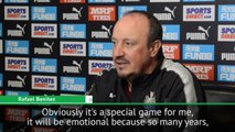 Benitez looking forward to emotional Liverpool return