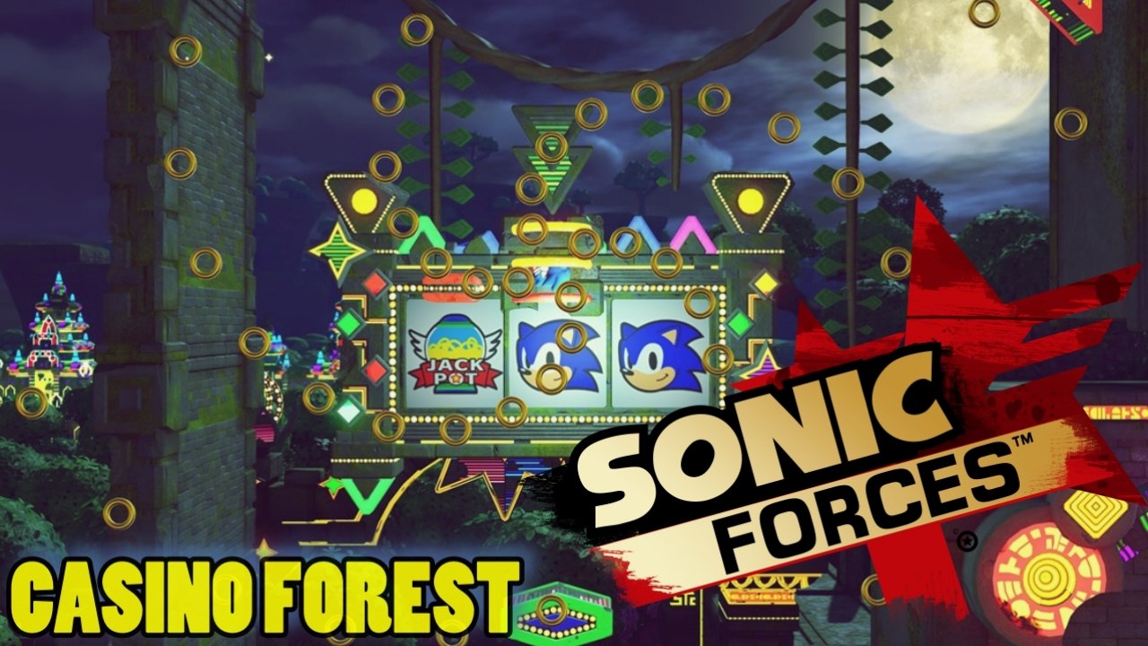 Sonic Forces - Casino Forest Gameplay