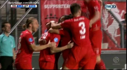 Fredrik Jensen Goal HD - Twente 1 - 0 Heracles - 29.09.2017 (Full Replay)