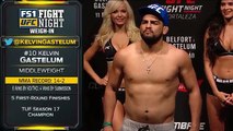 Vitor Belfort vs. Kelvin Gastelum | Weigh-In | UFC FIGHT NIGHT