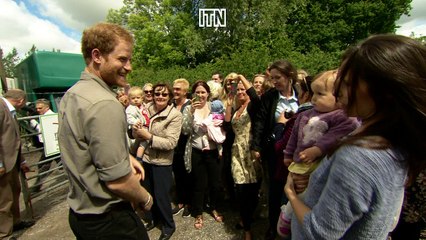 Prince Harry's most heartwarming encounters with kids