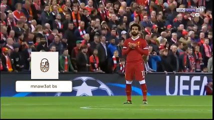 رد فعل ساديو مانيه لاعب ليفربول بعد سجود محمد صلاح فى المباراة ..؟!!