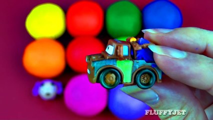 Play-Doh Surprise Eggs Cars 2 Disney Planes Frozen Peppa Pig Lalaloopsy Toy Story Smurfs FluffyJet