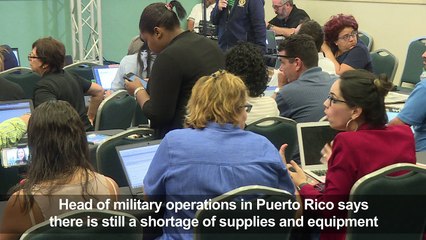 Army bringing in more equipment to help in Puerto Rico
