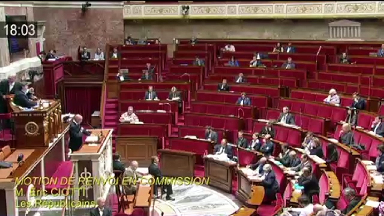 Interventions d'Eric Ciotti dans le cadre du PJL Terrorisme