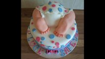 Baby Bottom Cake Tutorial for Baby Showers