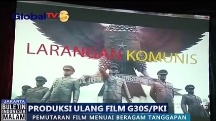 Pemutaran Film G30S PKI Menuai Beragam Tanggapan