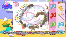 Peppa Pig Juego Gratis para colorear | Peppa Pig Paint Box | Aplicaciones para niños