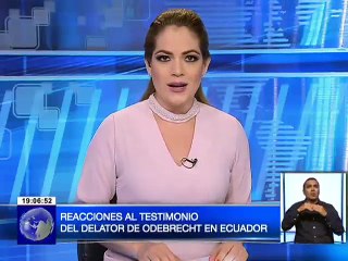 Reacciones al testimonio del delator de Odebrecht en Ecuador