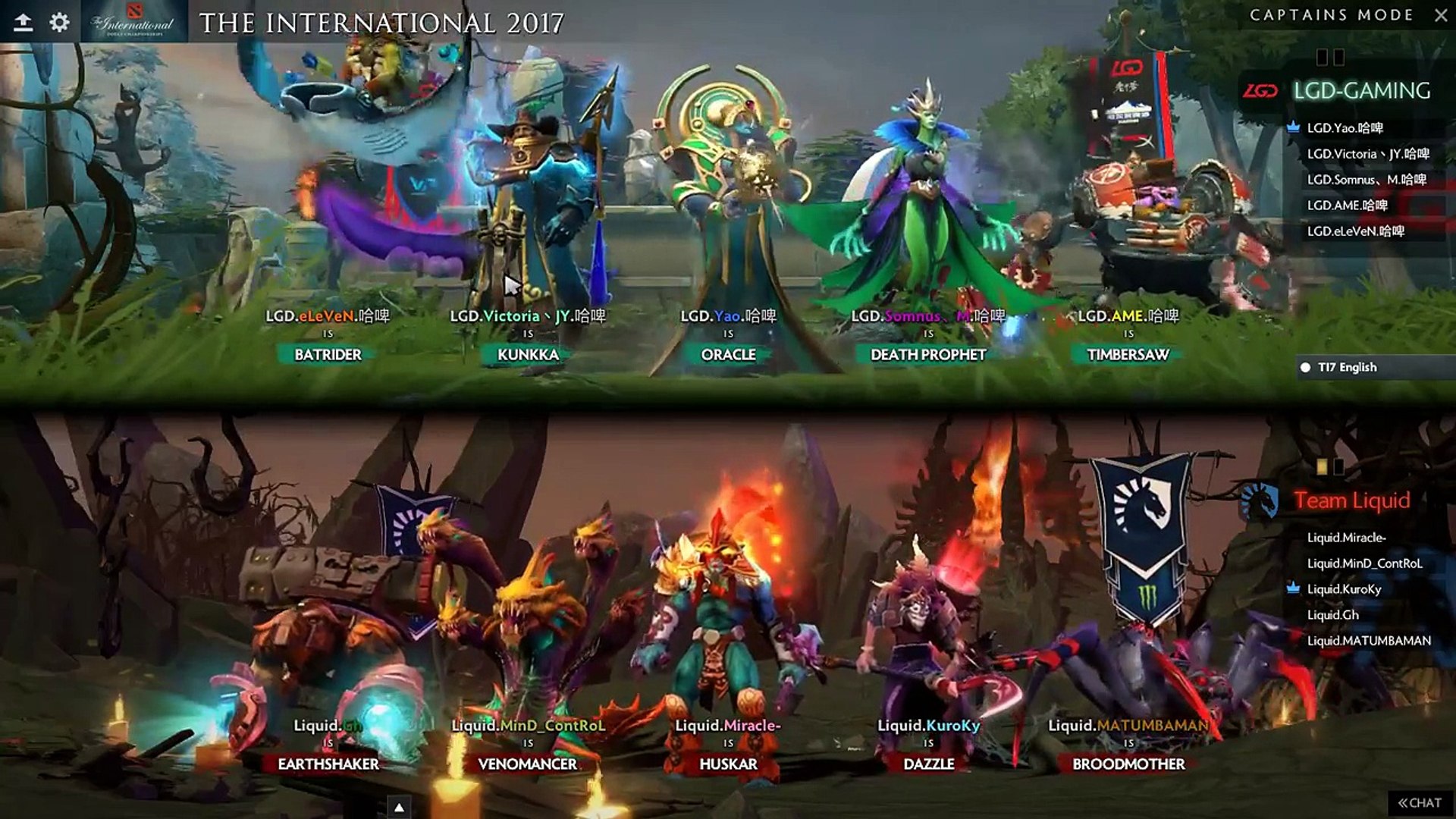 Team Liquid vs LGD GAME 2, The International 2017, LGD vs Team Liquid