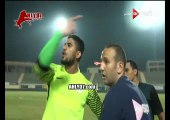 شاهد جمهور الزمالك يعتدي بالضرب على علي لطفي حارس انبي وطاقم اون سبورت الاعلامي ومشادات بدون روح رياضية