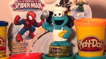 Play Doh Surprise Eggs Spiderman Fighter Pods inside Kinder Egg Style Play Doh Surprise Eggs Cool